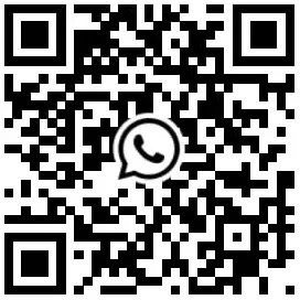 QR code for WhatsApp contact